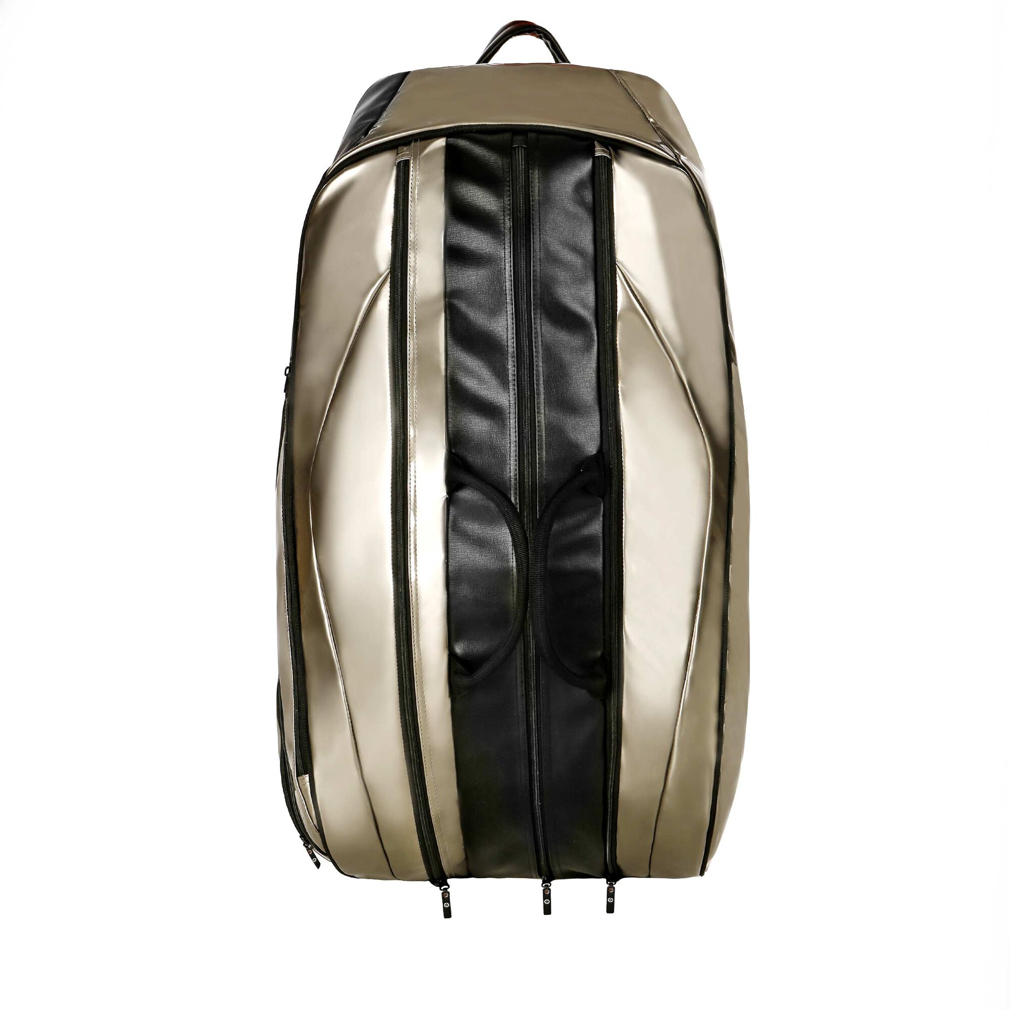 Luxury Racket Bag - Gold, Black