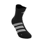 adidas Clothing adidas Adizero Sock Running Socks-Black,White