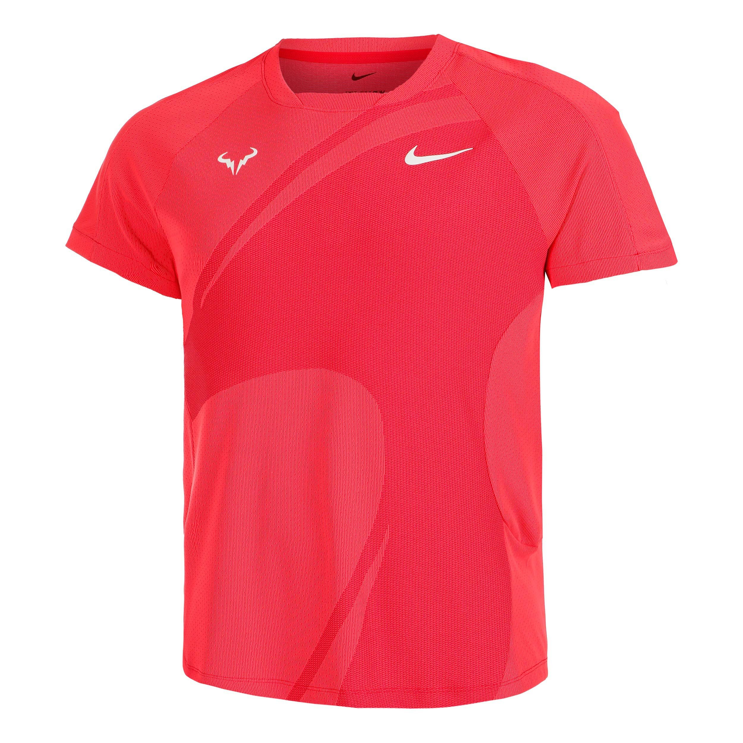 Nike RAFA Dri-Fit Advantage T-Shirt Men Red | Tennis-Point