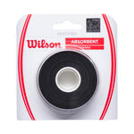 Wilson Overgrips Wilson Dry 3 Pack-Black