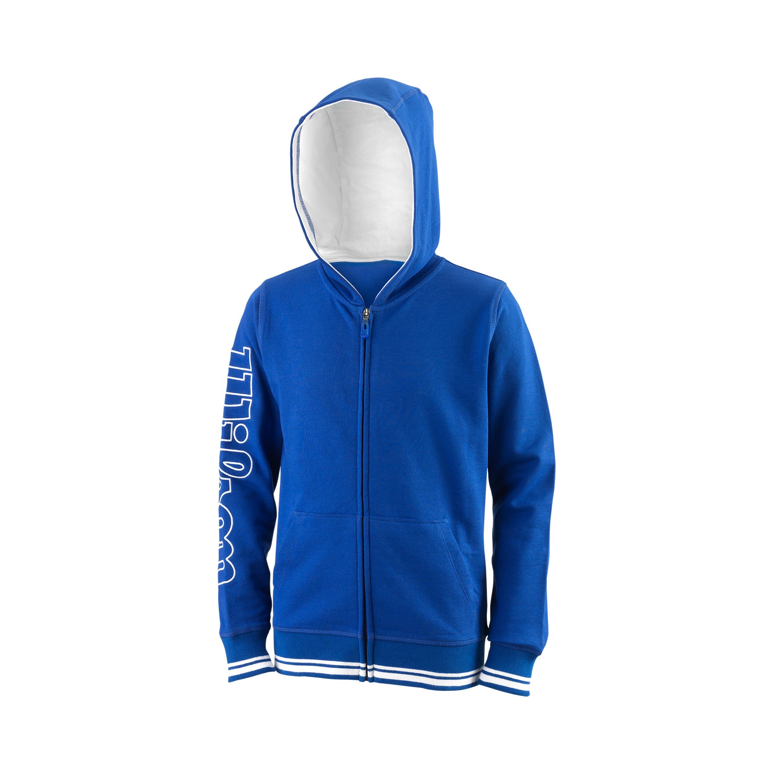 Buy Wilson Team Zip Hoodie Boys Blue White online Tennis Point COM