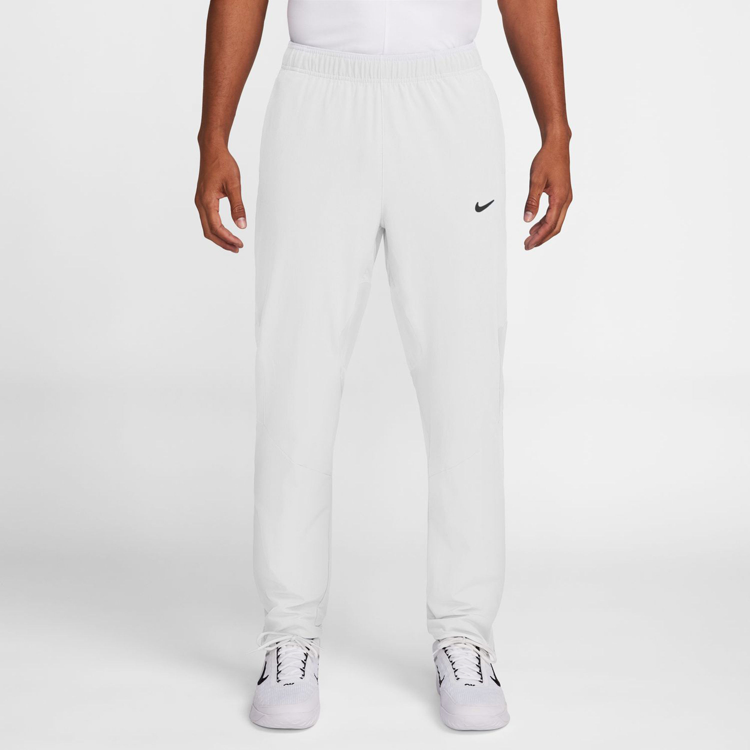 white nike sweatpants mens