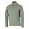 Leon Quarter Zip Long sleeve Men-olive