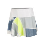 Lucky in Love Clothing Lucky in Love Long Steel Going Skirt Women-White,Multicoloured