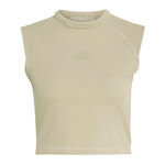 adidas Tank Top adidas All SZN Rib Tank-Top Tank Top Women - beige