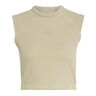 All SZN Rib Tank-Top Tank Top Women - beige