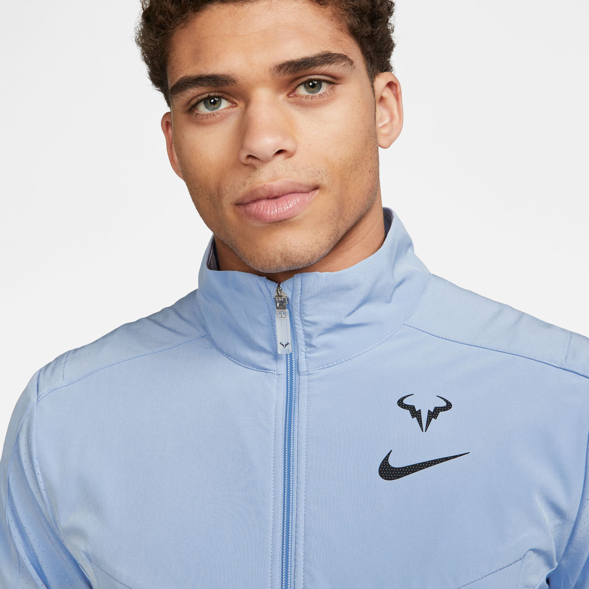 Buy Nike Dri Fit RAFA Court Training Jacket Men Light Blue online