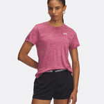 Under Armour Clothing Under Armour Tech Twist T-Shirt Women-Berry,White