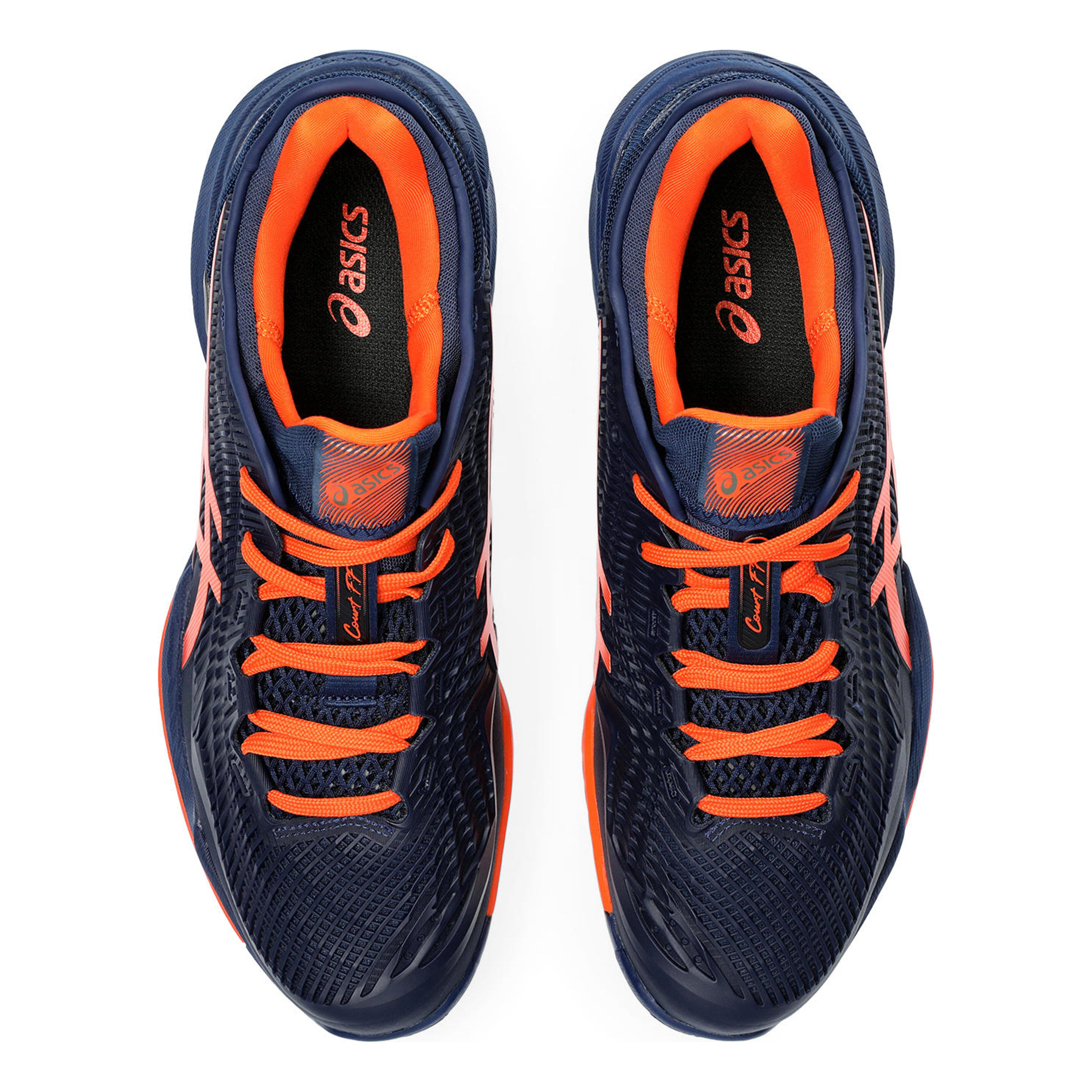 Buy ASICS Court FF 3 All Court Shoe Men Dark Blue, Orange