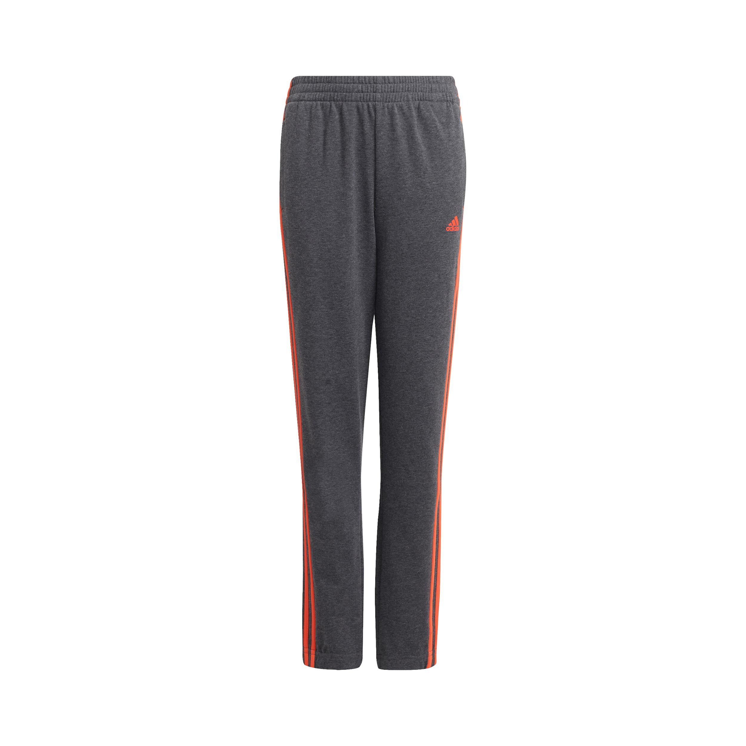 Grey and sales orange adidas tracksuit