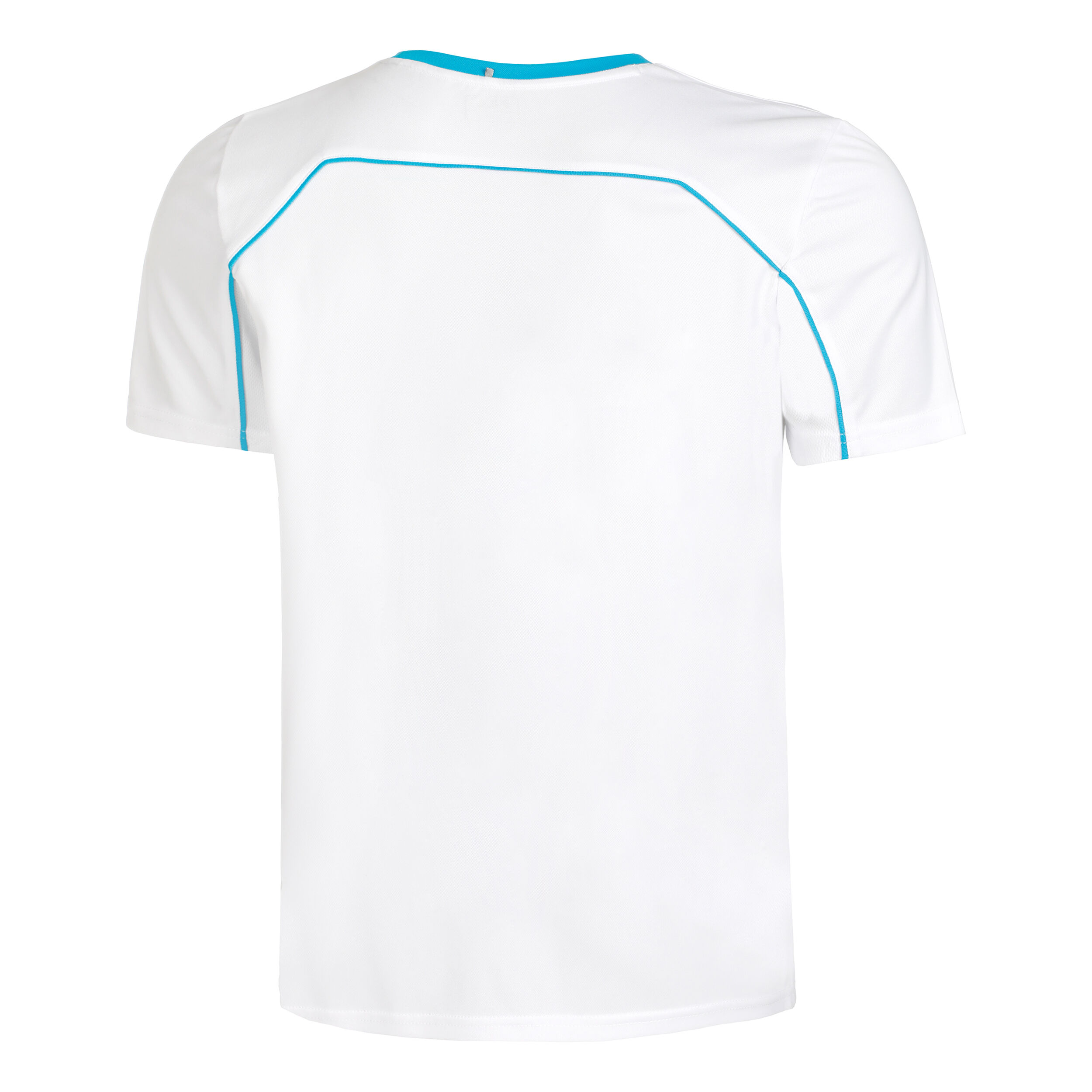Asher T Shirt Men White Silver