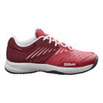 Wilson Tennis shoes Wilson Kaos Comp 3.0 All Court Shoe Women-Dark Red,Red