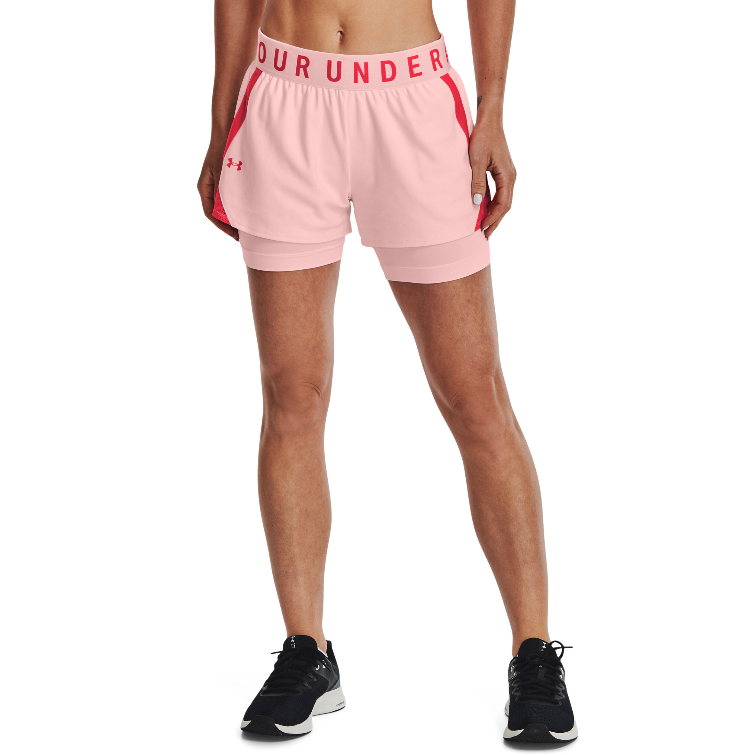 Under armour play up 2 in 1 shorts clearance