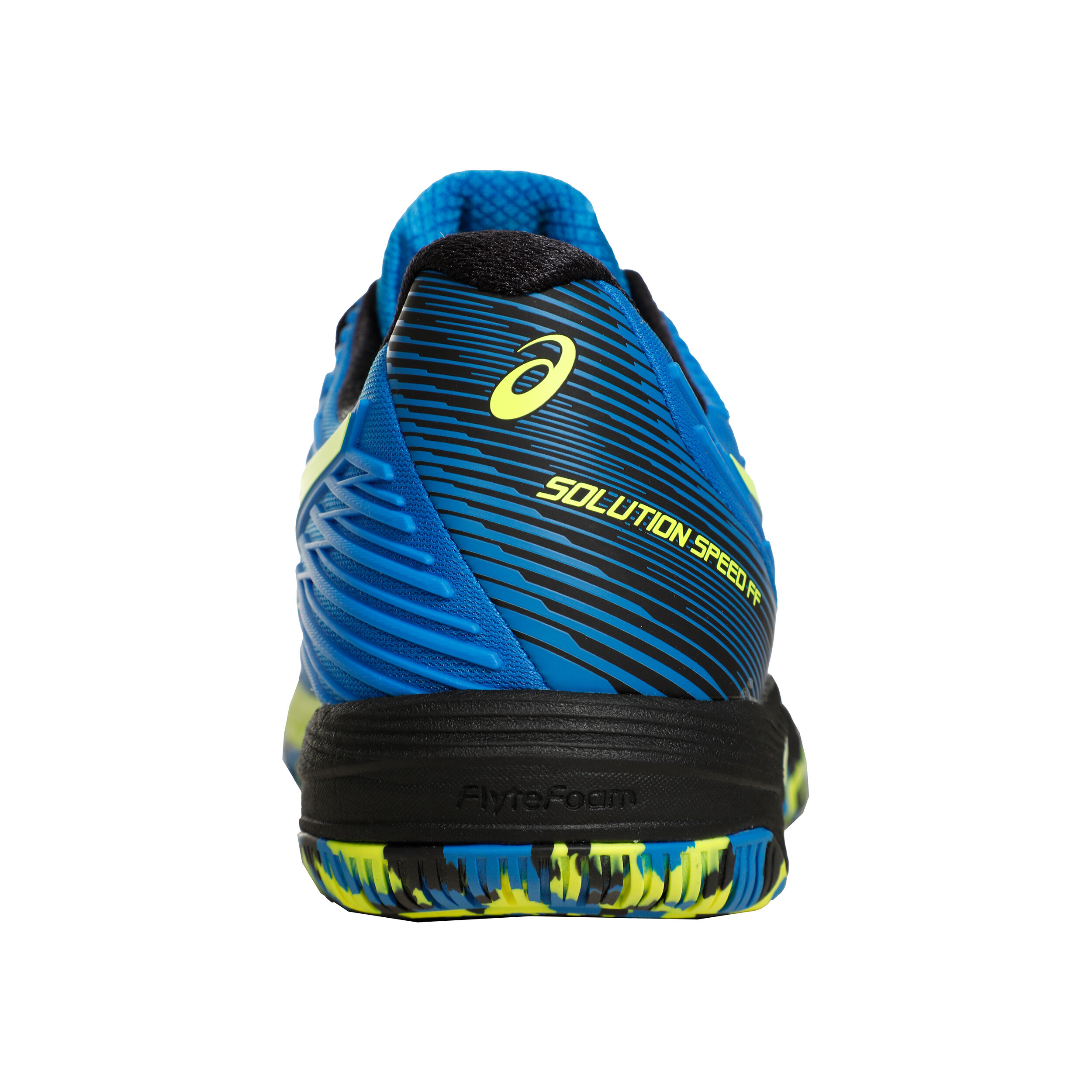 Solution Speed FF 2 All Court Shoe Men - Blue, Neon Yellow