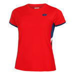 Lotto Clothing Lotto Squadra III T-Shirt Women-Red