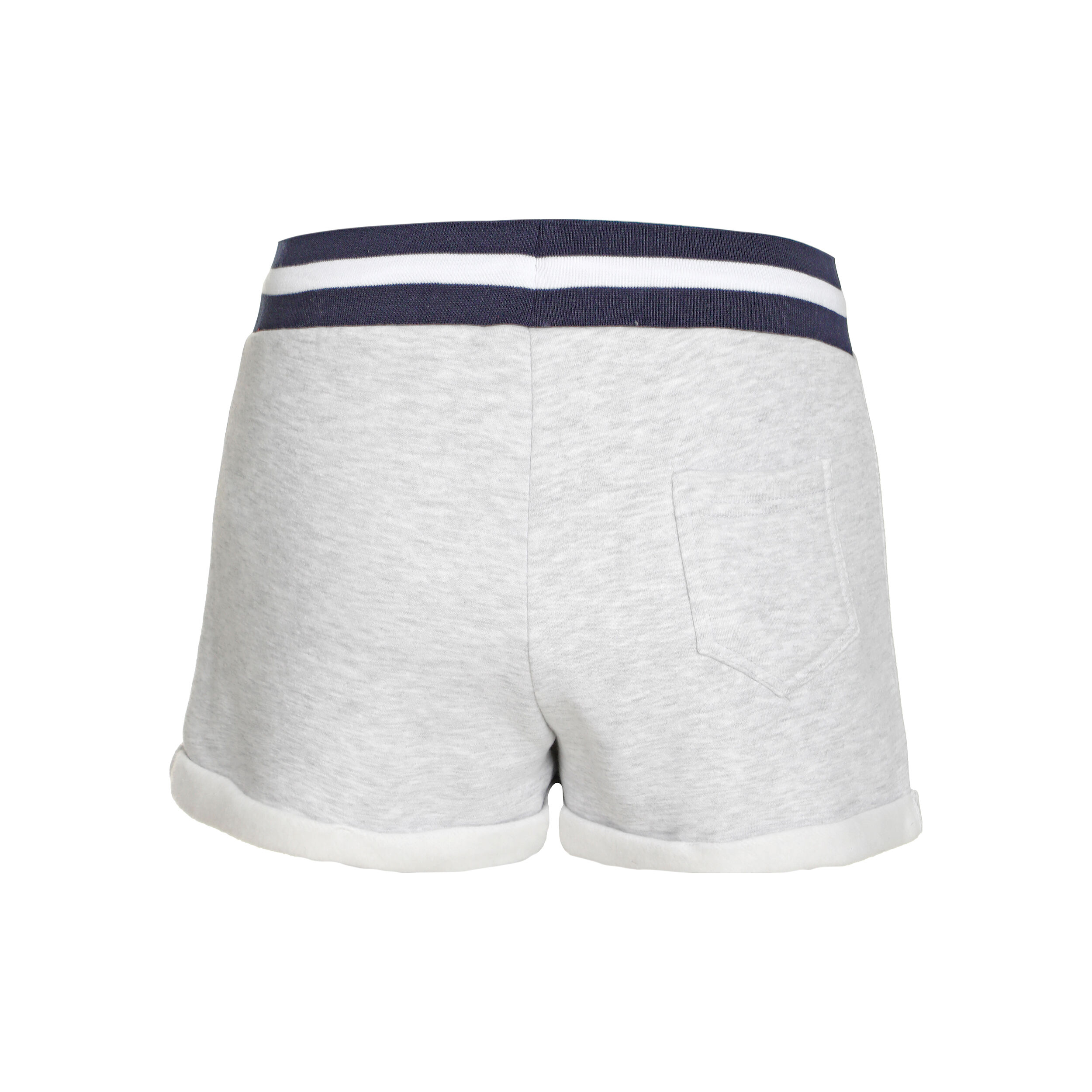 Buy Quiet Please Basic Shorts Women Lightgrey, Dark Blue