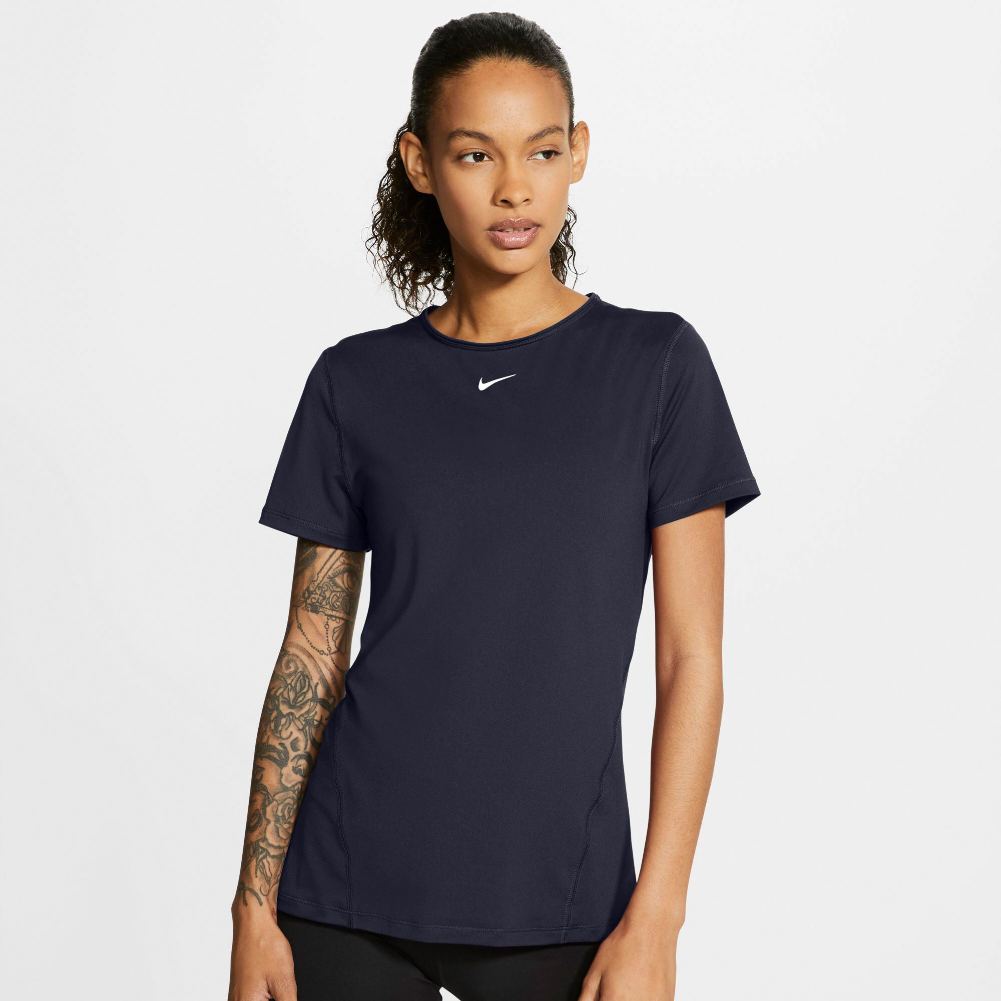 Nike pro t shirt women's store