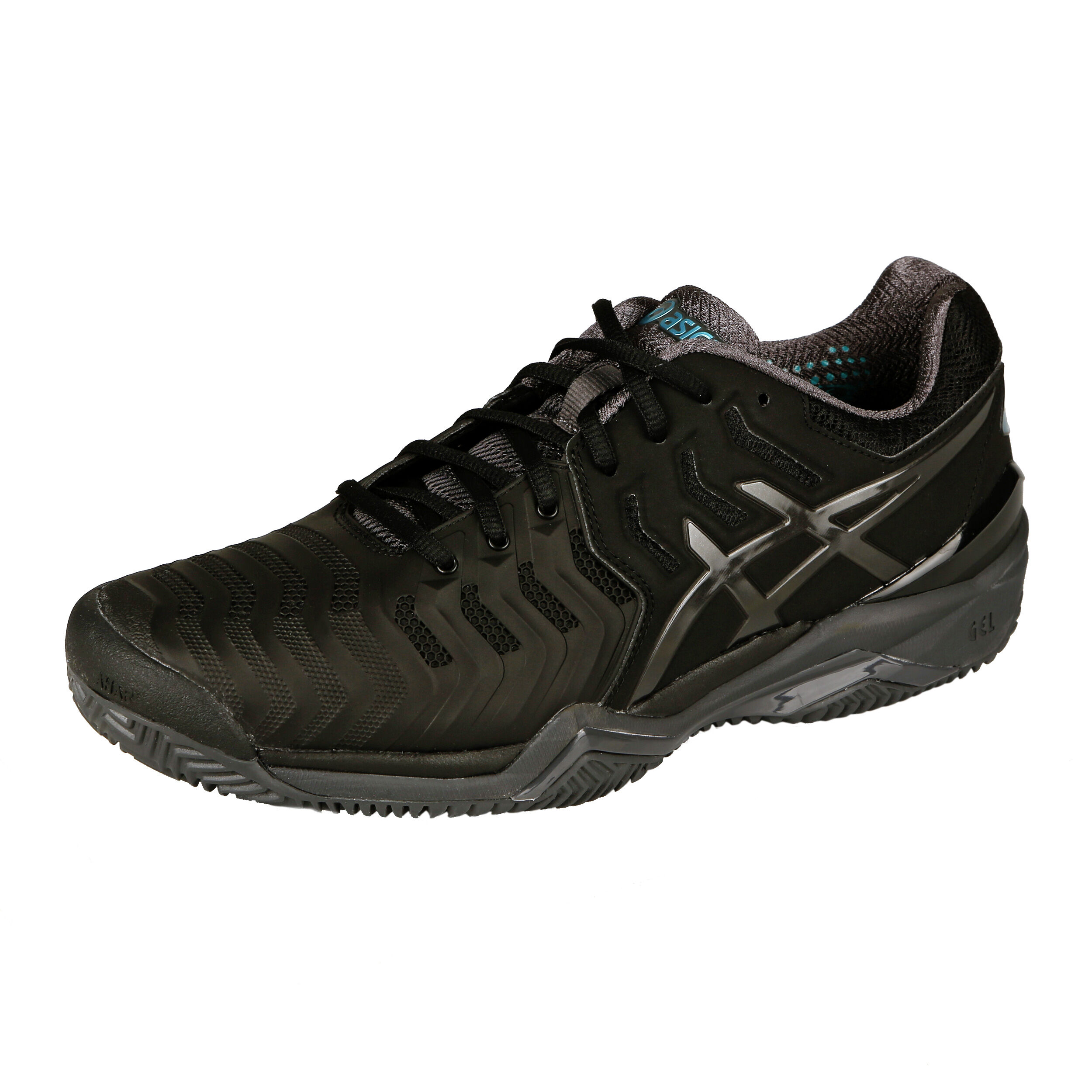Asics resolution 7 deals black
