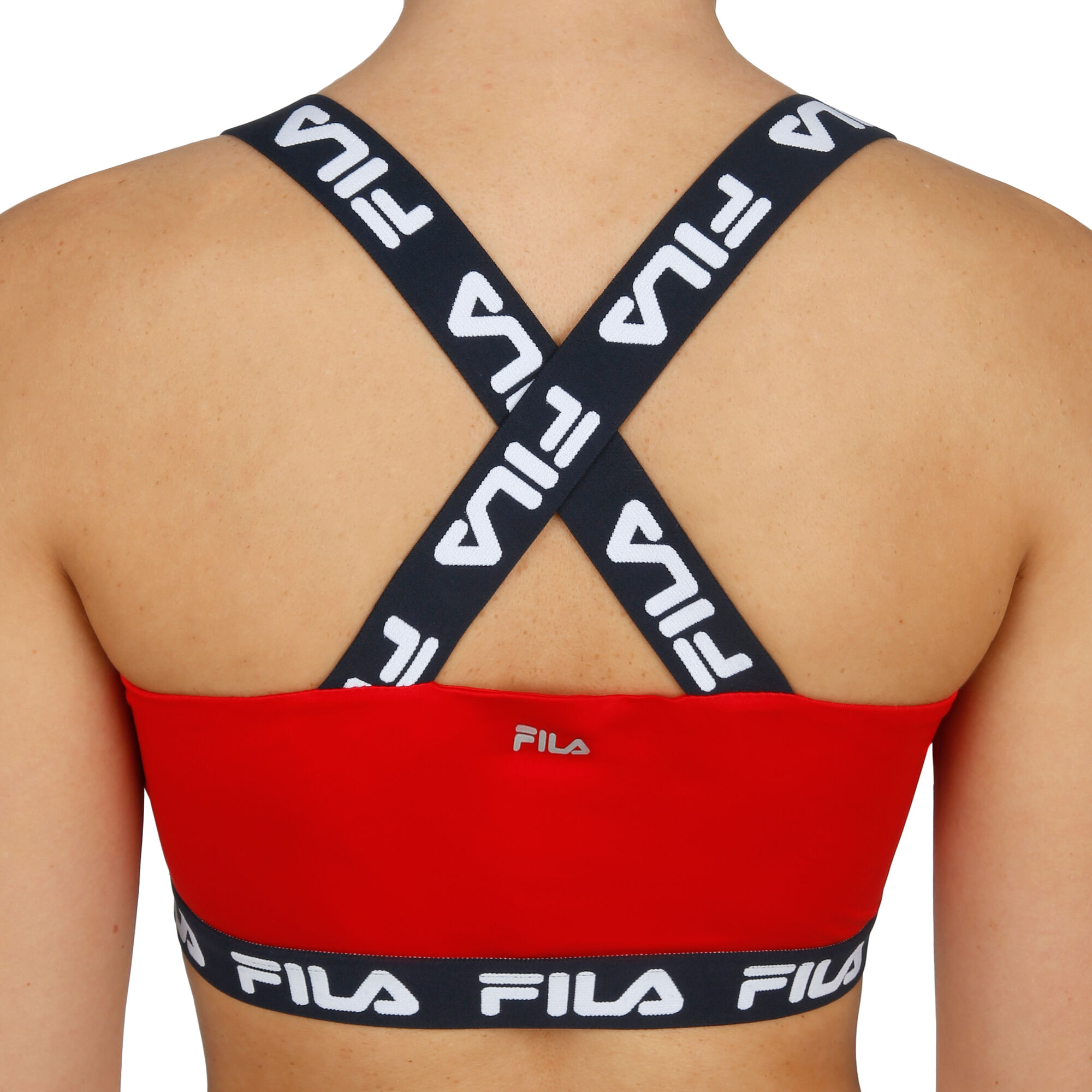FILA Red Logo Sports Bra Size M - $40 - From Lovewhatyoudo