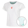 Wild Cross T-Shirt Women-White,Turquoise