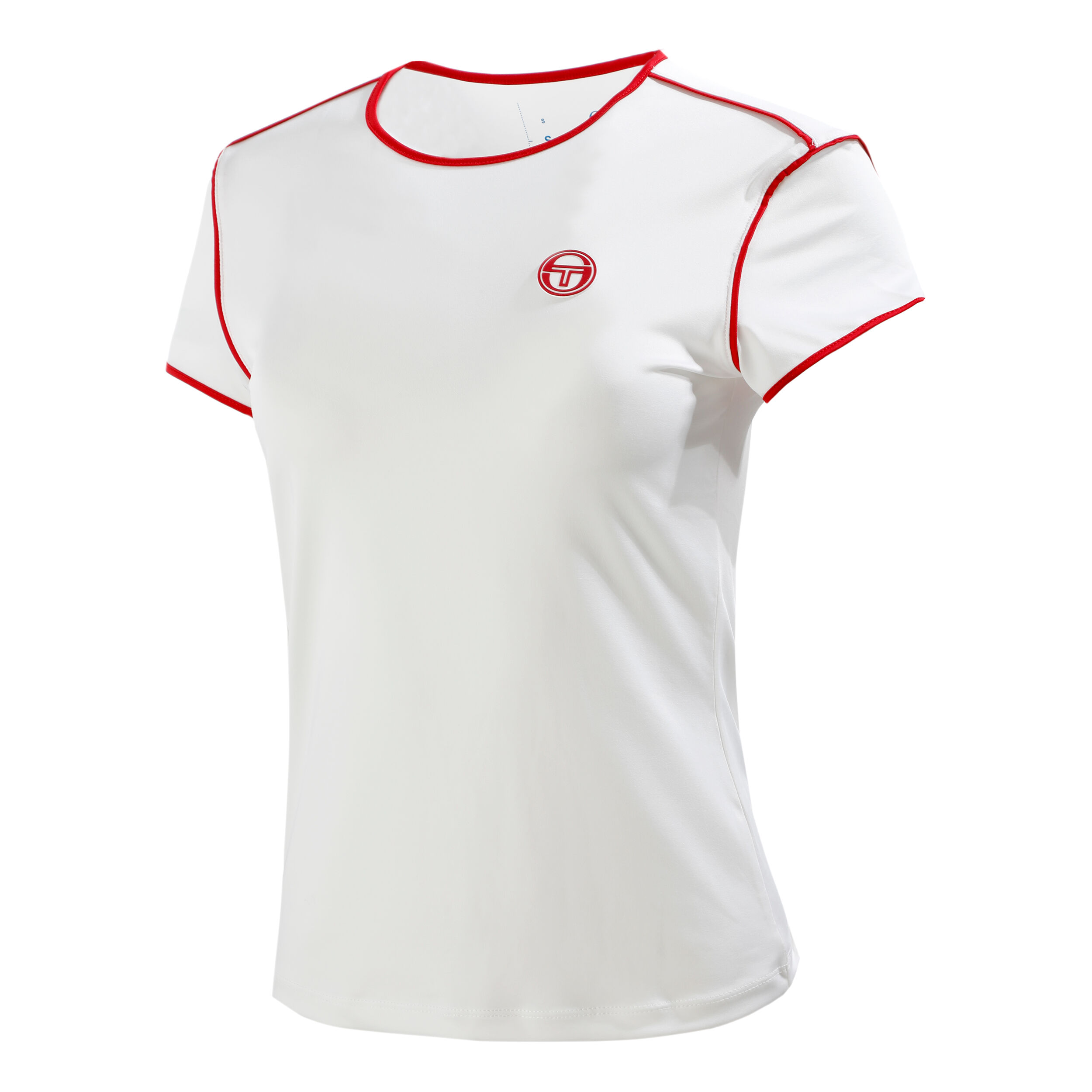 T Shirt Women White Red