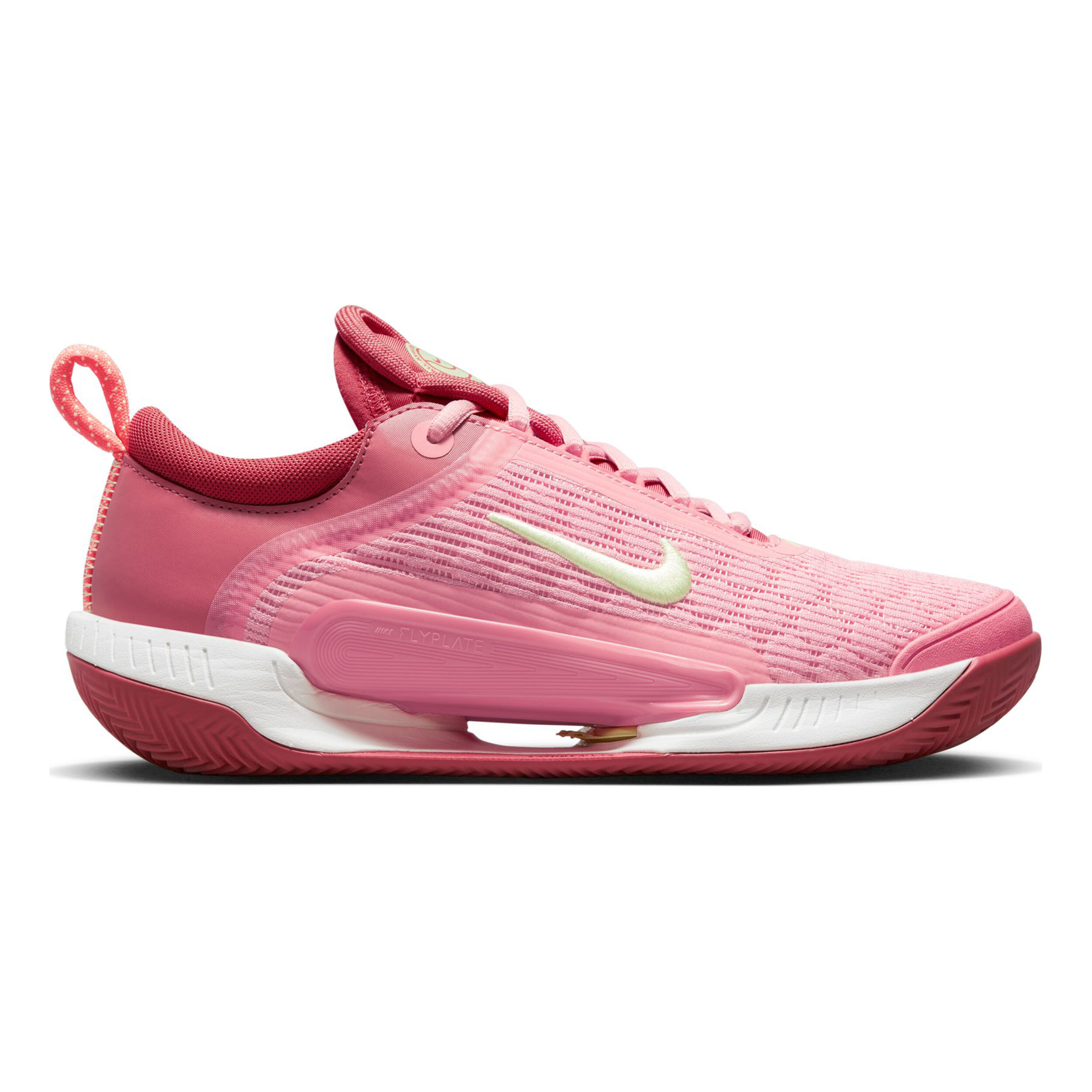 Zoom Court NXT Clay Court Shoe Women Pink Light Green