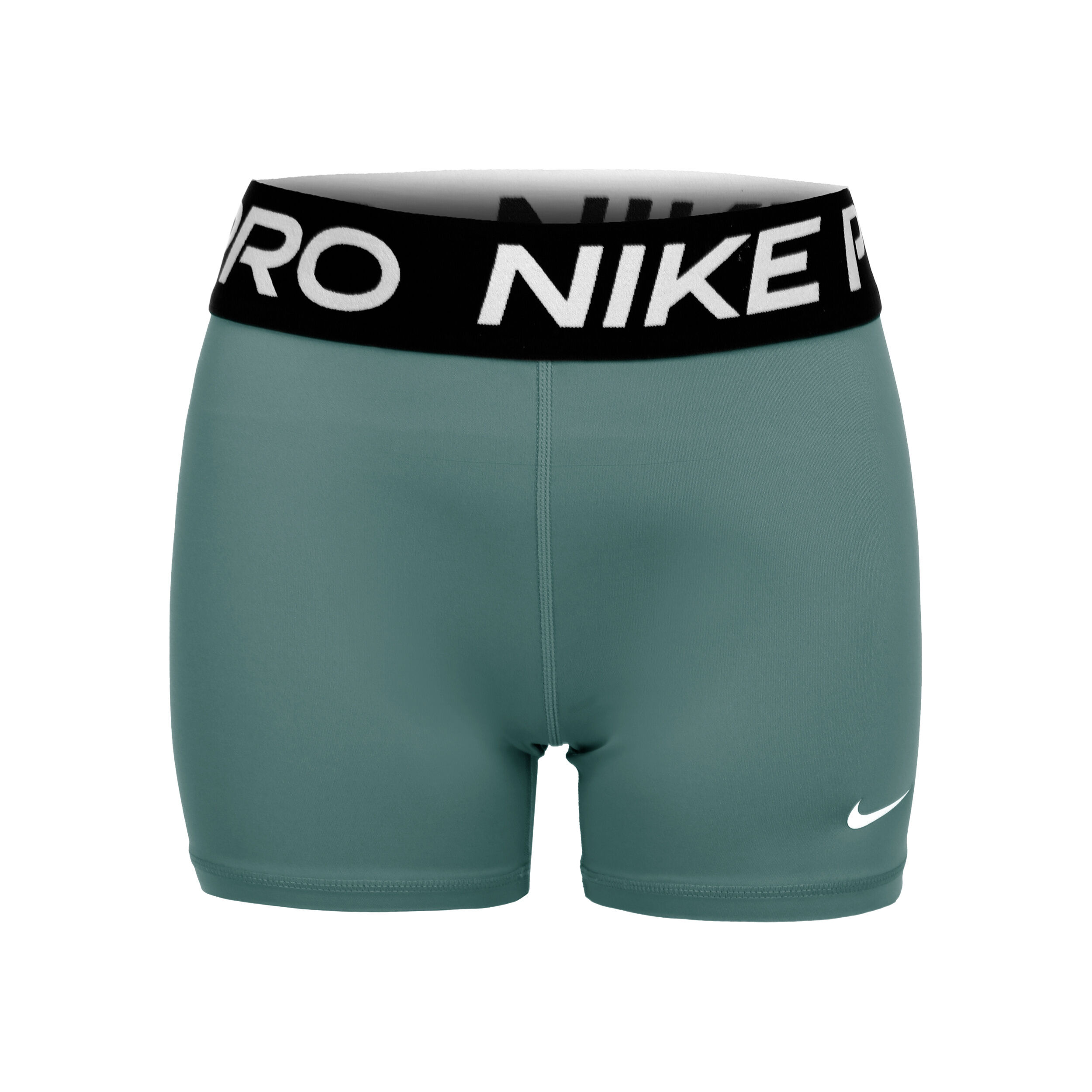 teal nike pro shorts