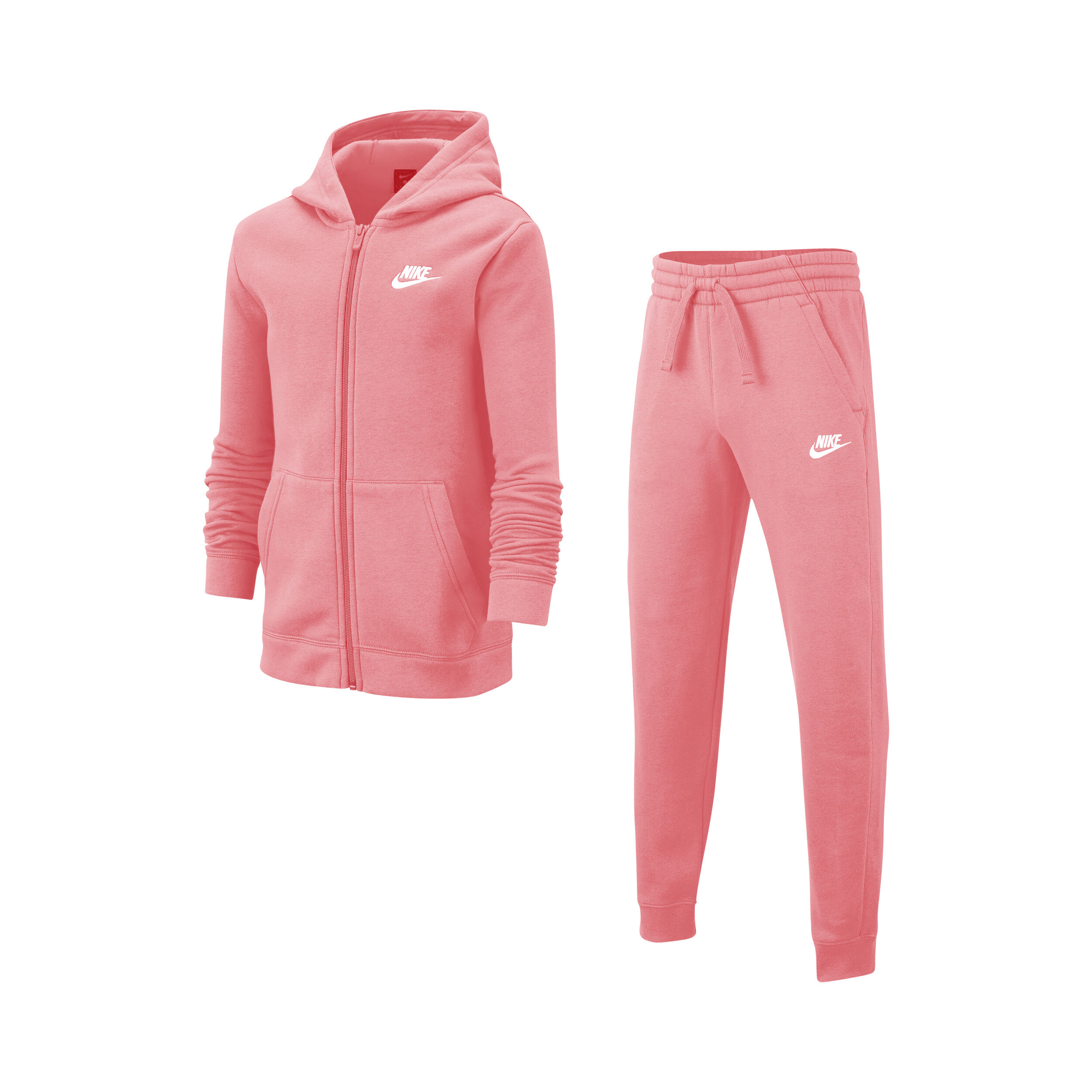 Nike pink clearance track suit