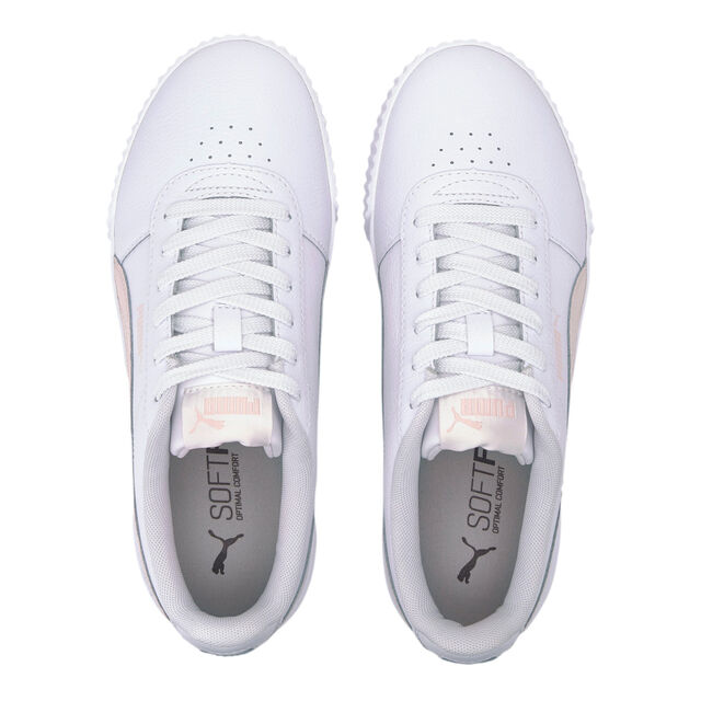 puma carina white pink