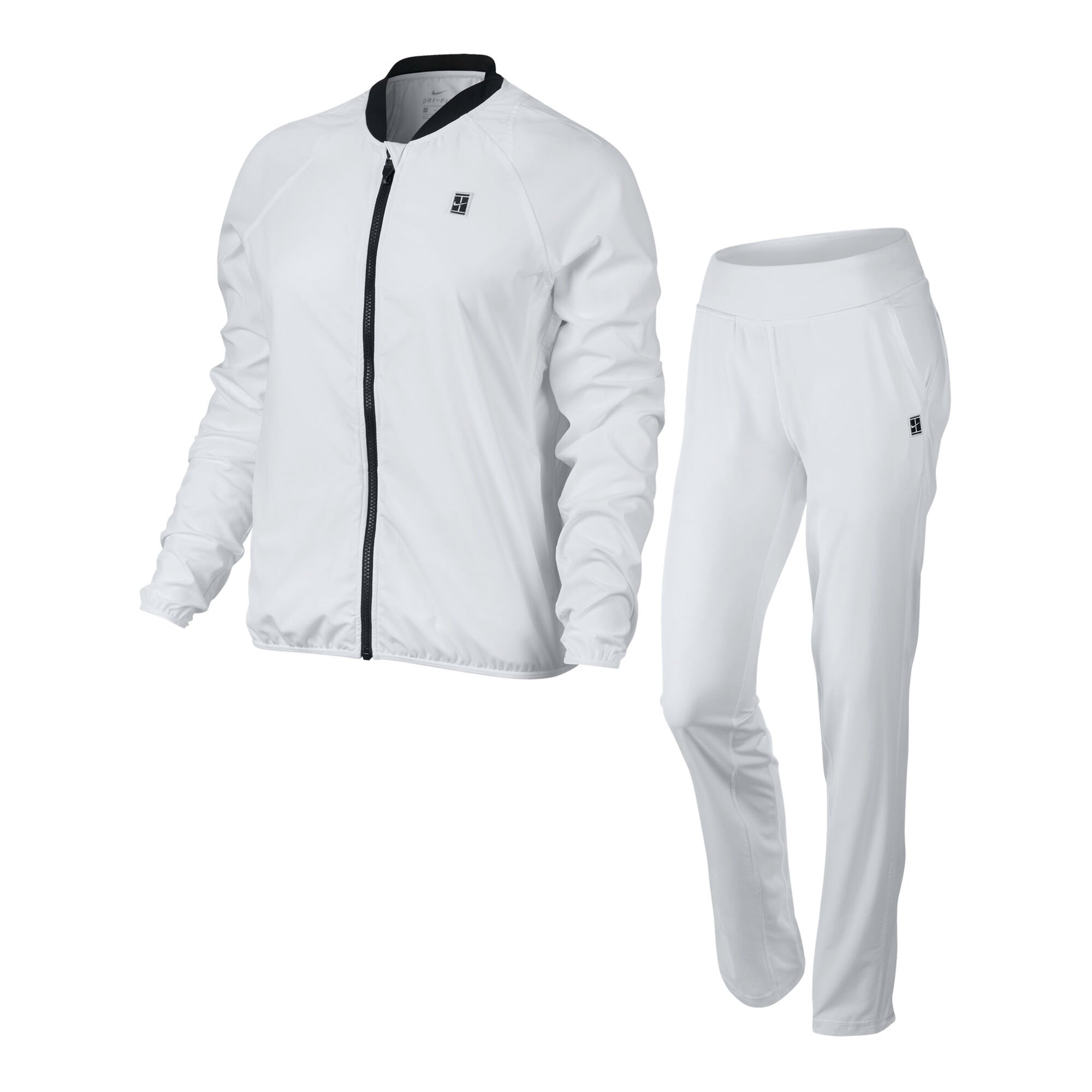 Sprout Bangladesh Mona Lisa buy Nike Court Woven Warm Up Tracksuit Women - White, Black online | Tennis -Point