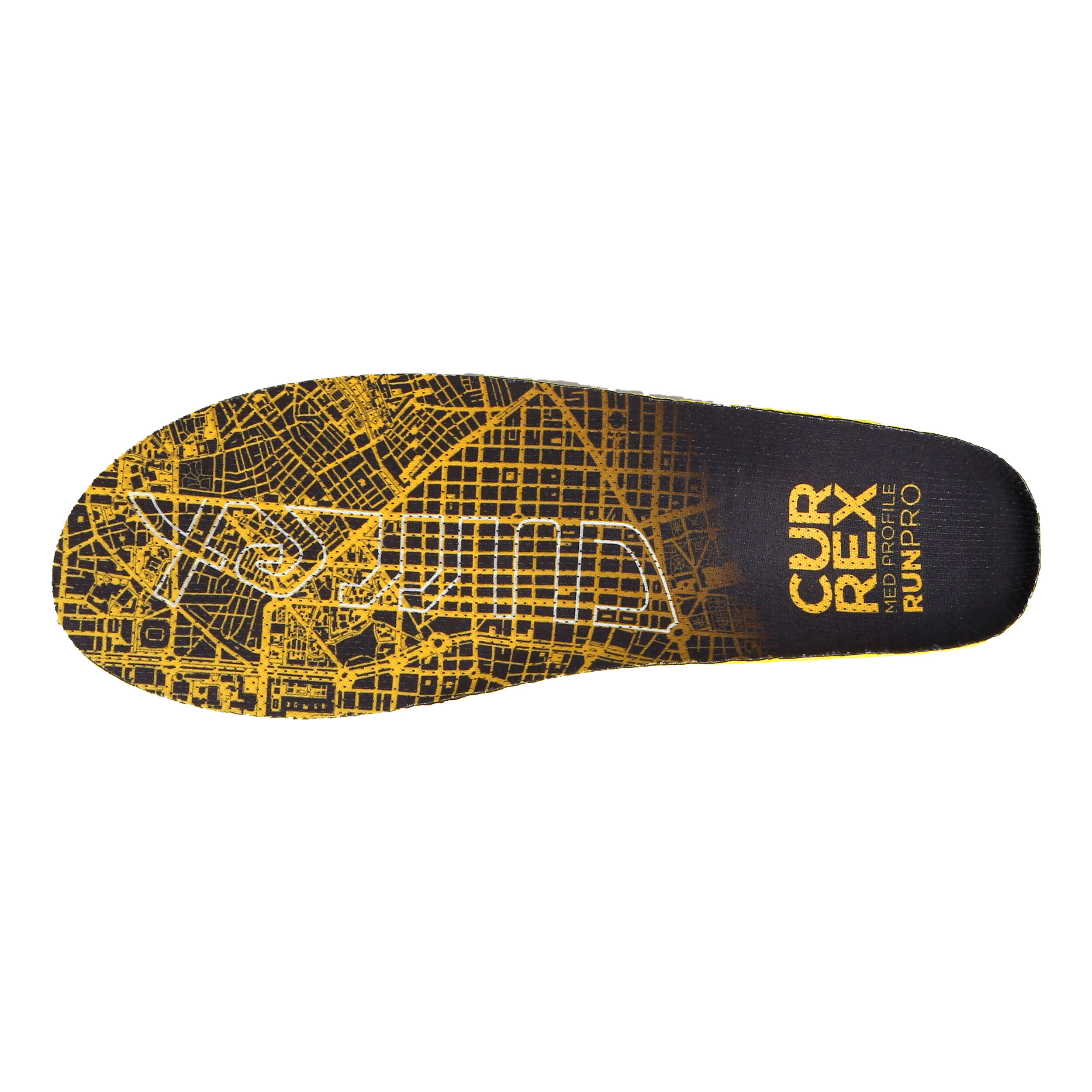RUNPRO Med Insoles Yellow Black