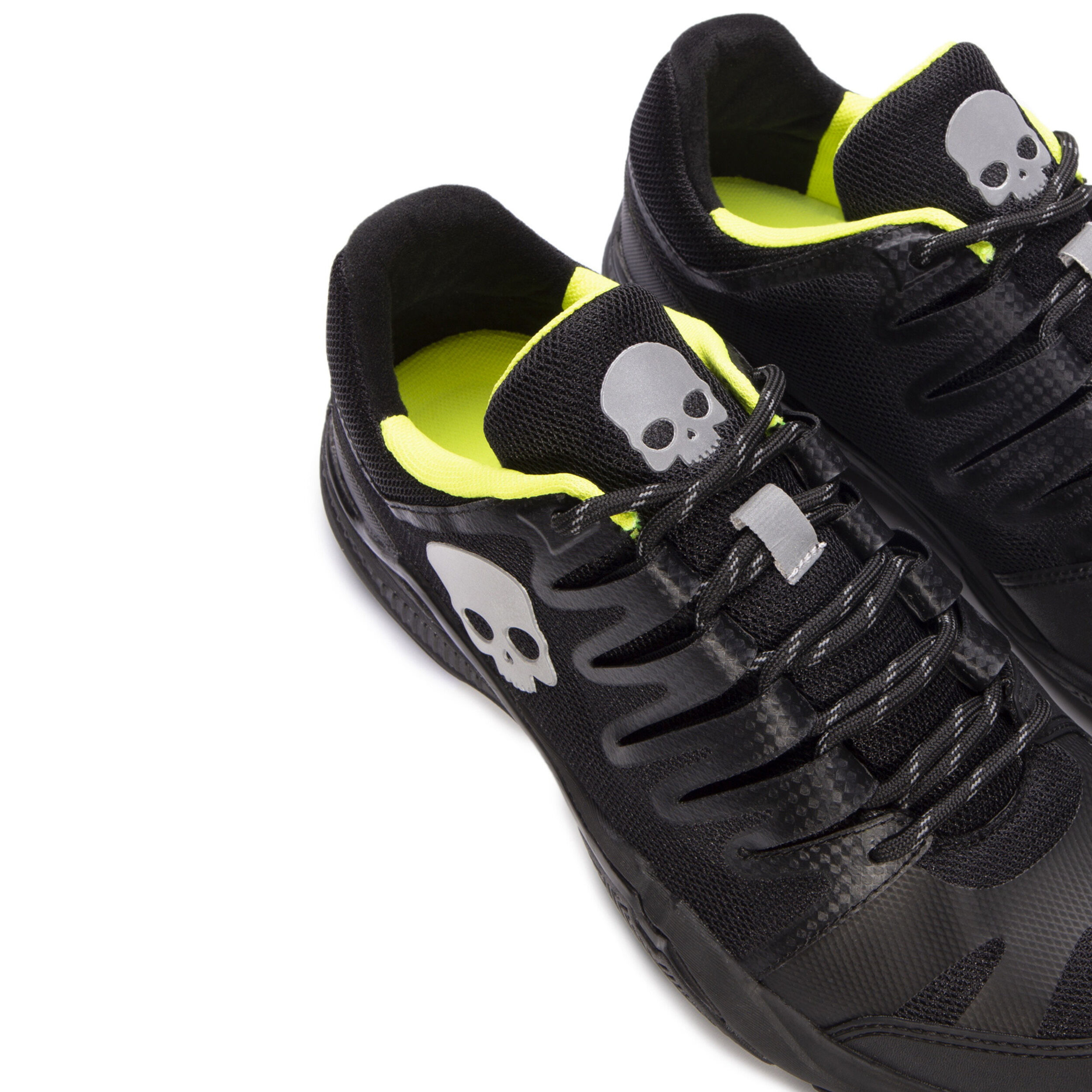 All Court Shoe Men Black Yellow