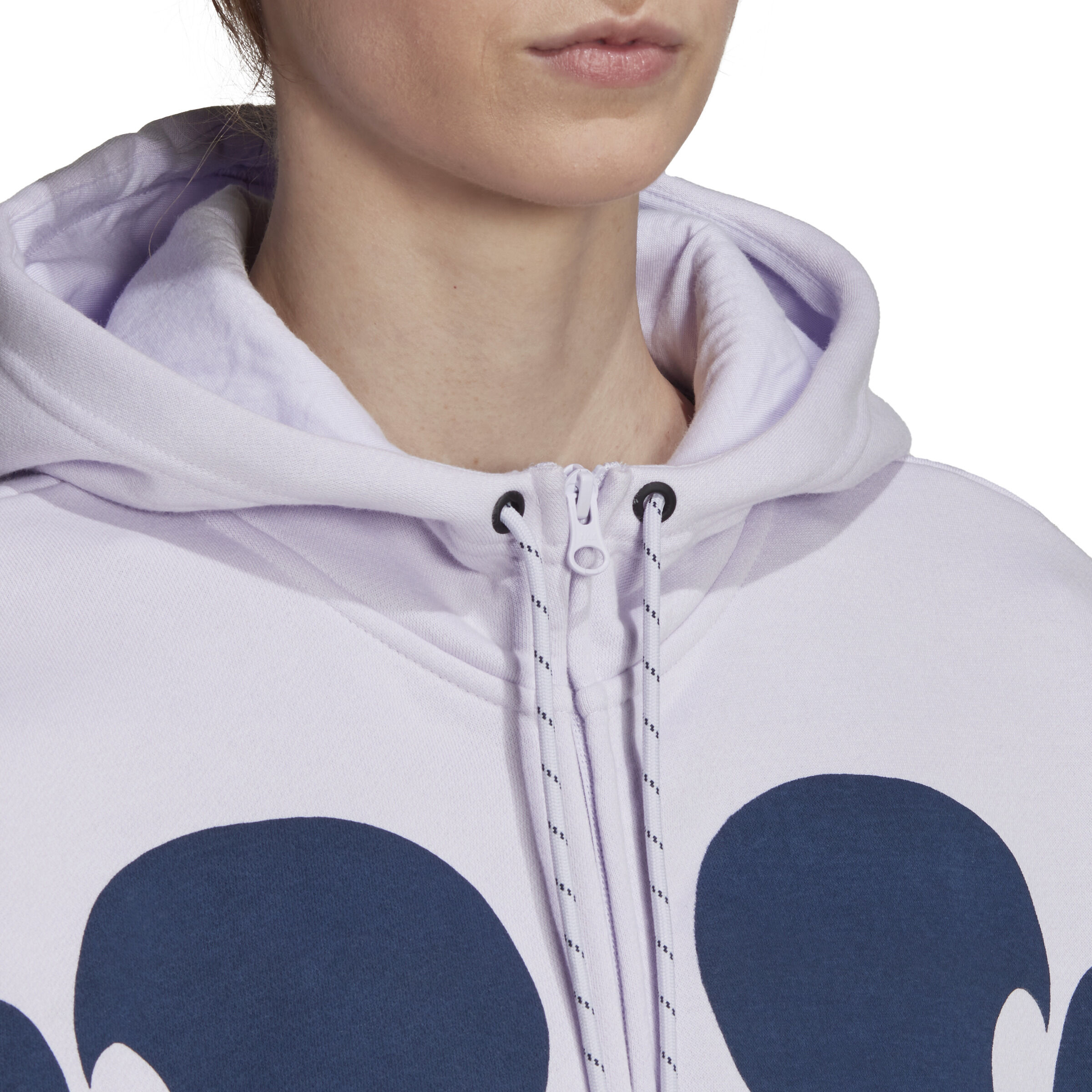 Marimekko Zip Hoodie Women - Violet