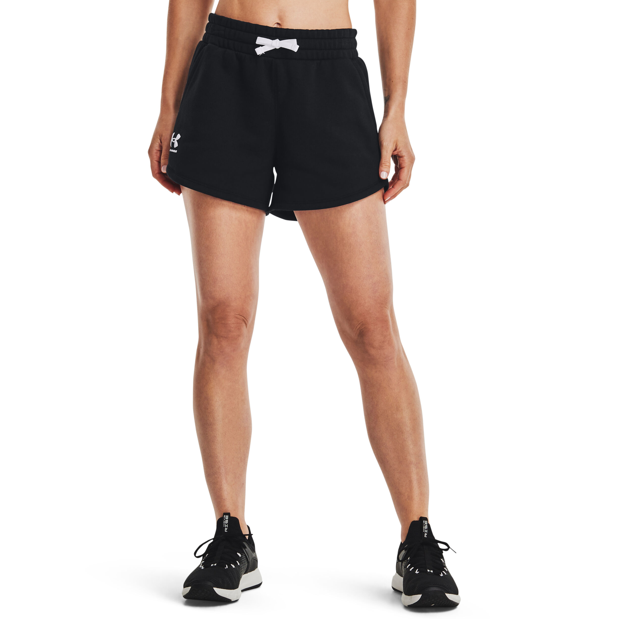 Under armour rival fleece shorts best sale
