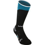 UYN Clothing UYN Compression One Running Socks Women-Black,Turquoise
