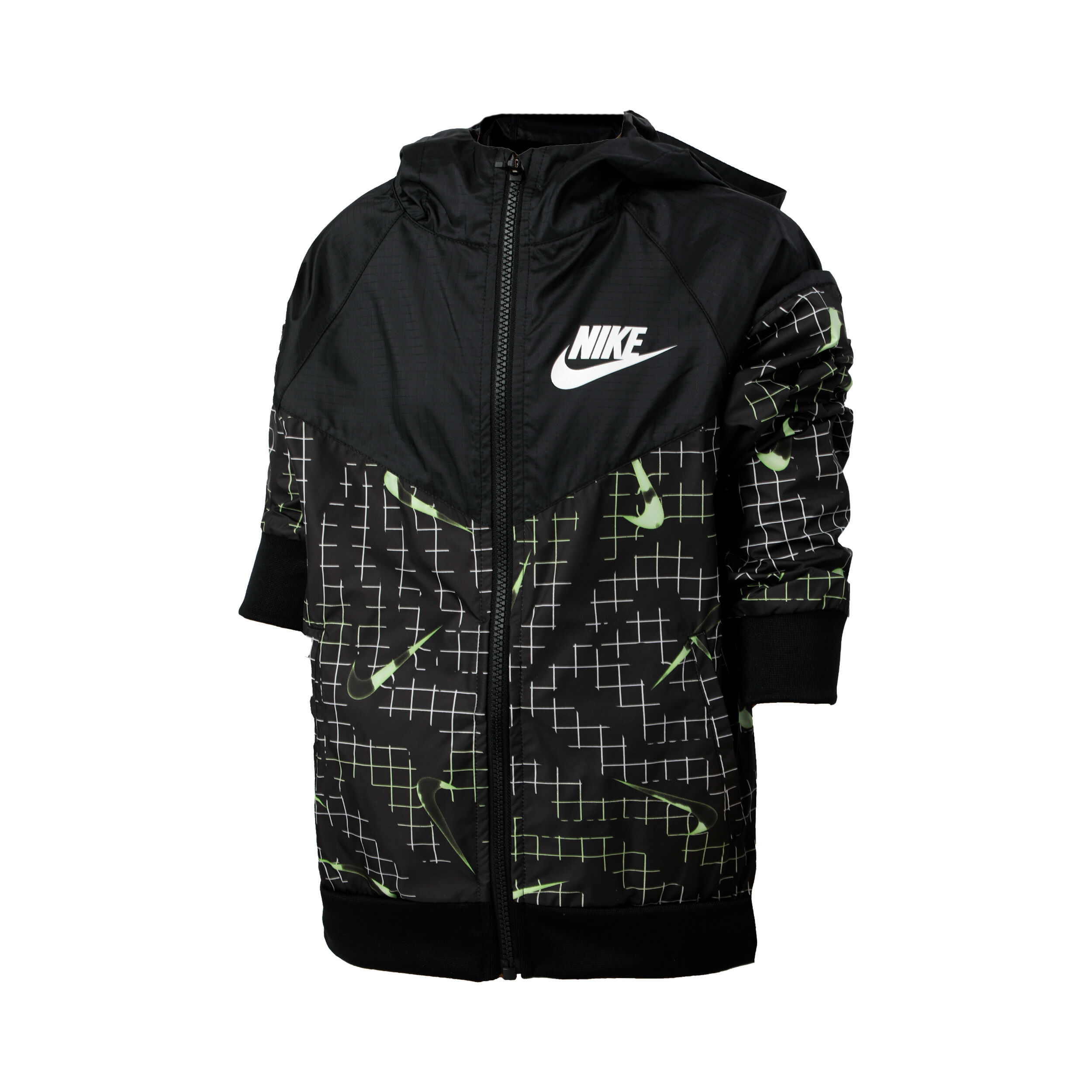 Buy Nike Sportswear RTLP Windrunner Training Jacket Boys Black Neon Yellow online Tennis Point COM
