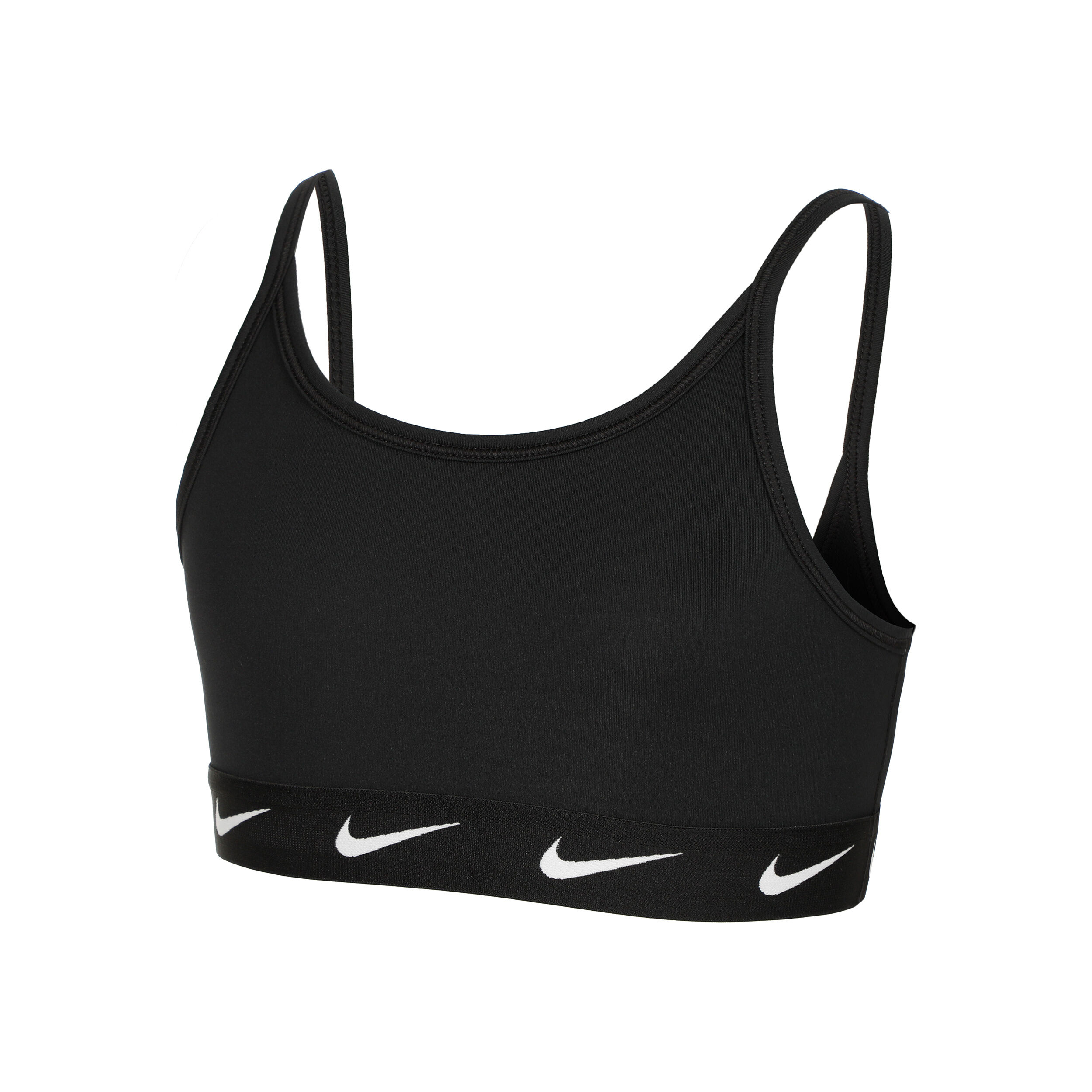 Nike Dri-Fit Big Kids Sports Bras Girls Black | Tennis-Point