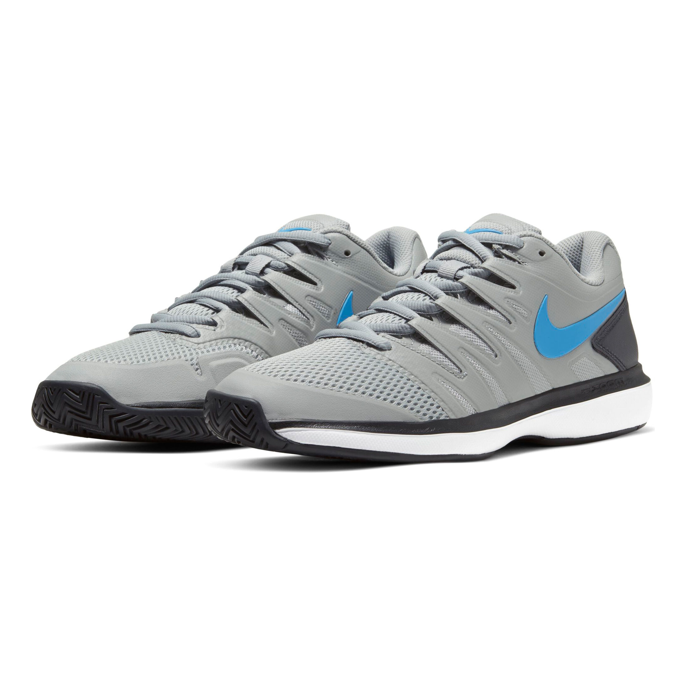 Air Zoom Prestige HC All Court Shoe Men - Grey, Blue