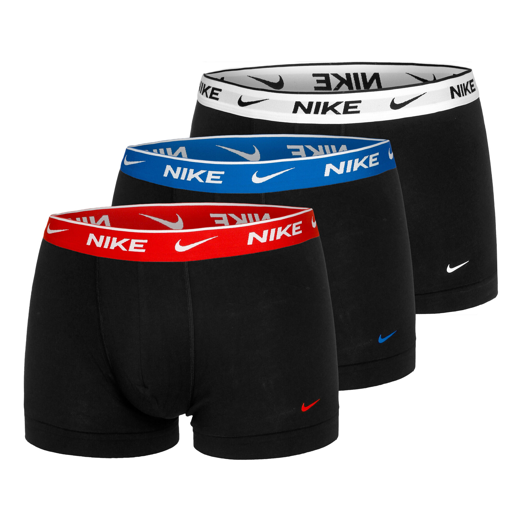 Christian Pak om te zetten formeel buy Nike Everyday Stretch Trunk Boxer Shorts 3 Pack Men - Black,  Multicoloured online | Tennis-Point