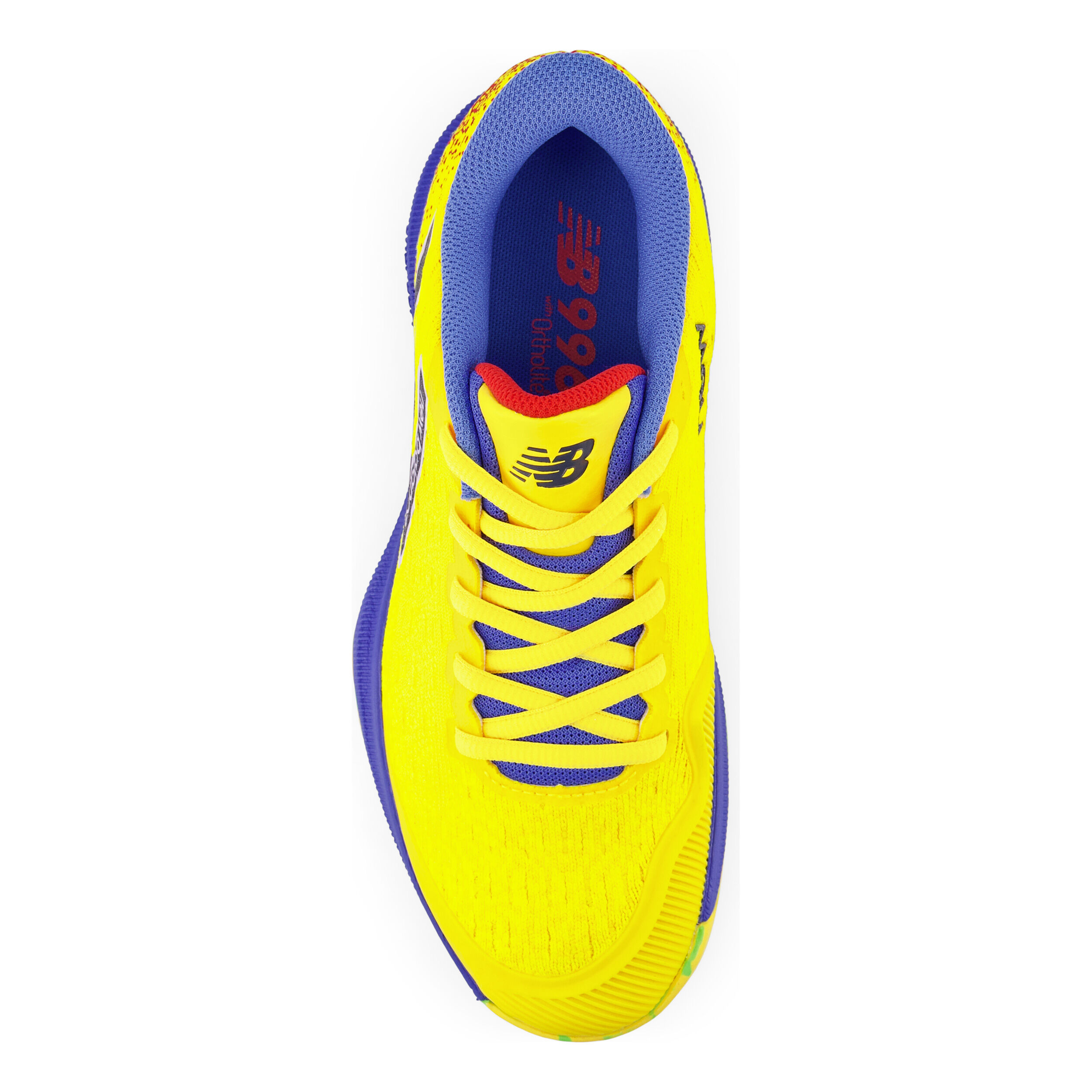 Womens new balance blue hot sale and yellow 996 trainers