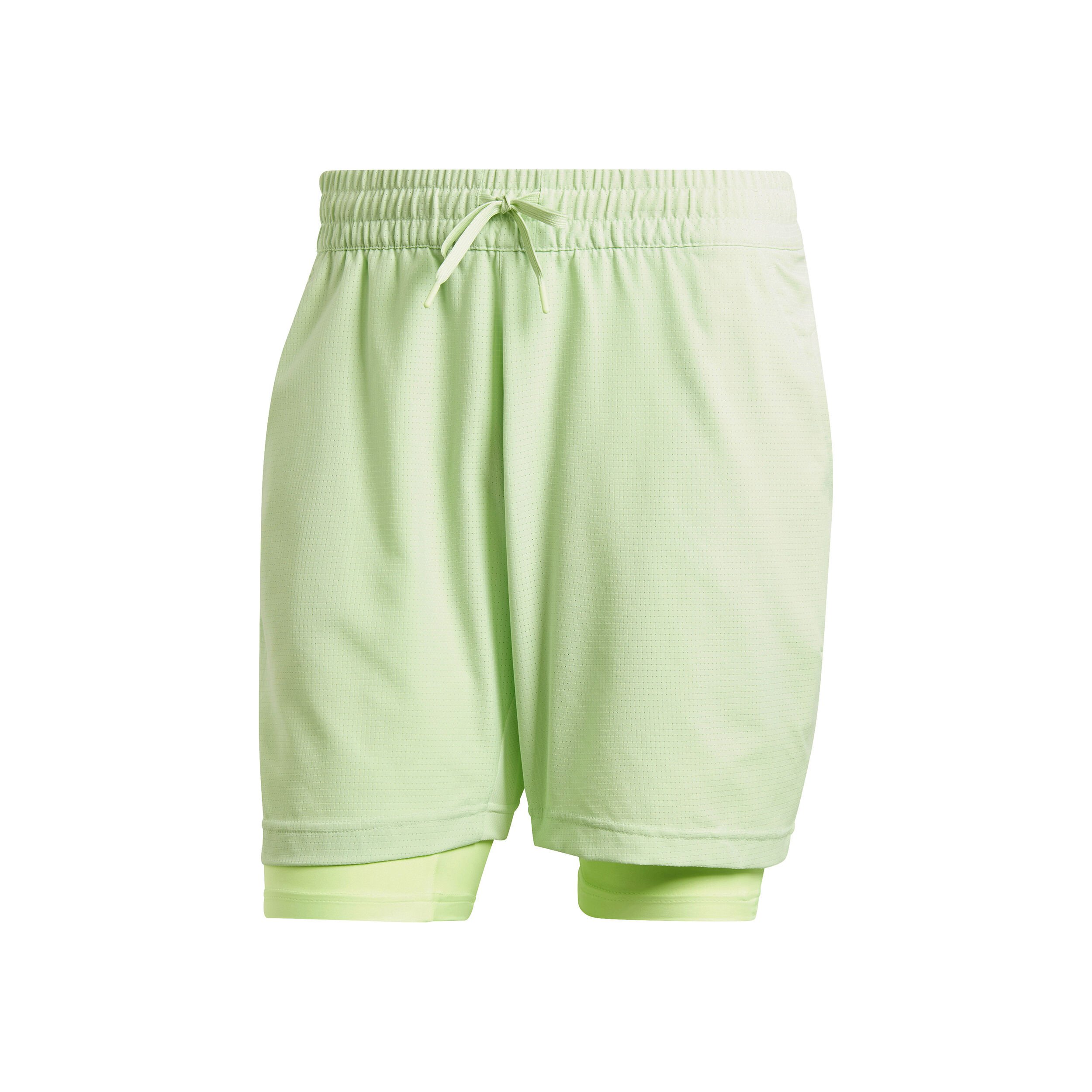 Buy adidas Set With Tight Shorts Men Light Green online Tennis Point COM