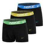 Nike Clothing Nike Dri-Fit Essential Micro Trunk Boxer shorts - 3 Pack Men-black, green