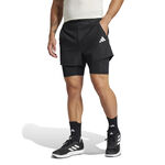 adidas Clothing adidas Gym+ 2In1 Shorts Men-Black
