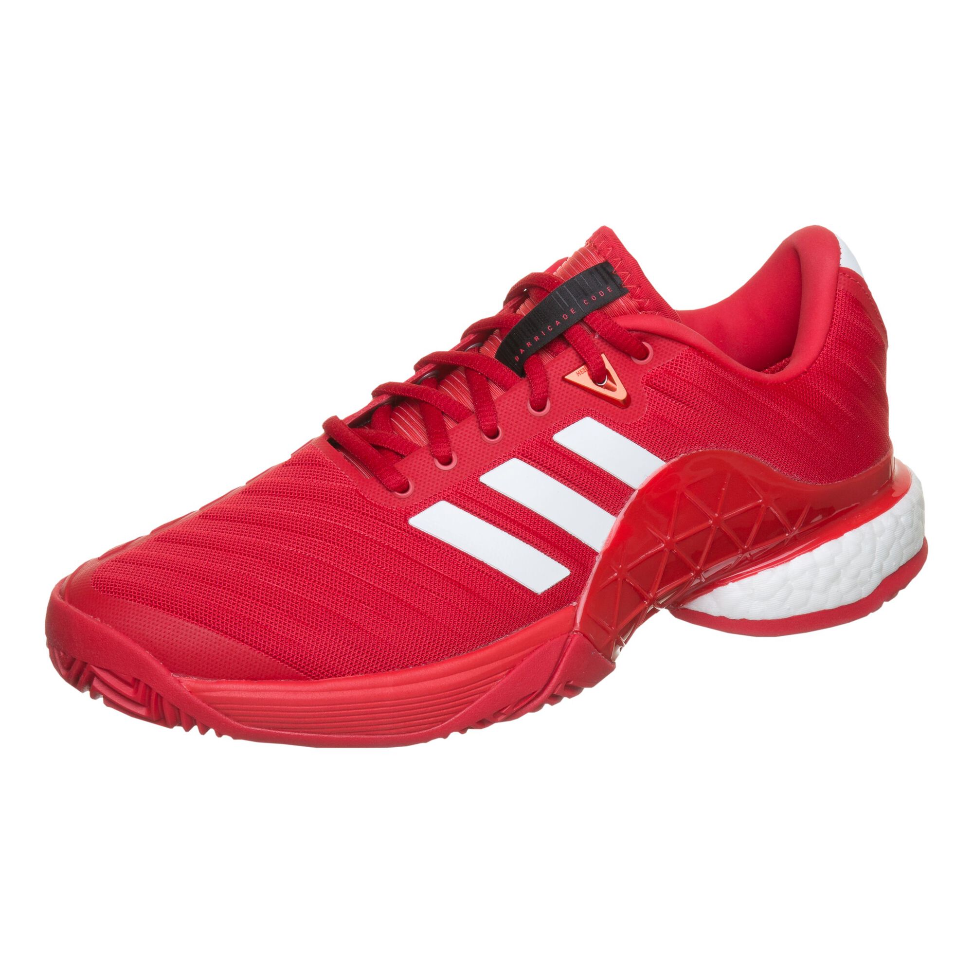 buy adidas Barricade 2018 Court Shoe Men - Red, online | Tennis-Point