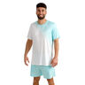 Crew 2.0 T-Shirt Men-turquoise, white