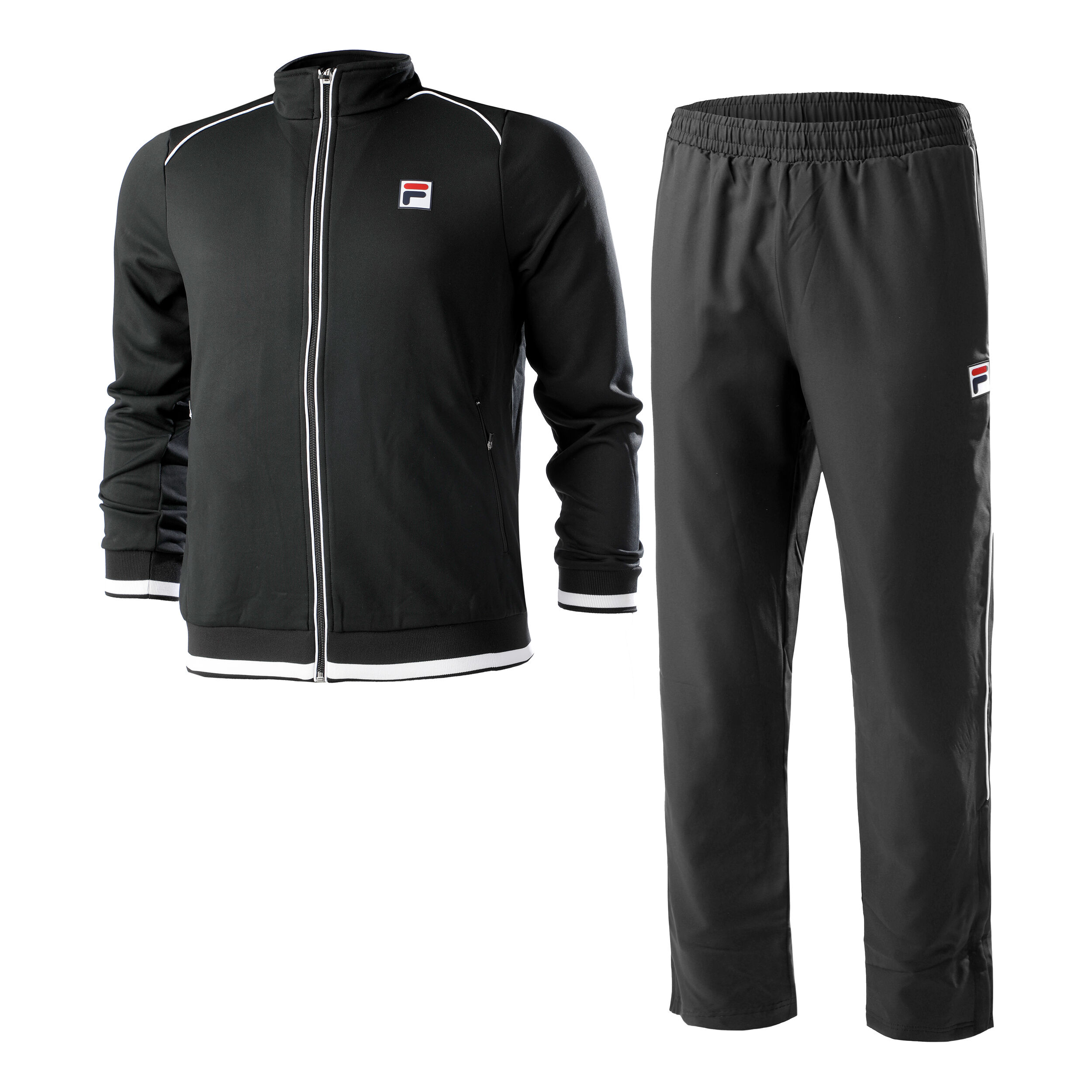 Fila sweatsuit black clearance