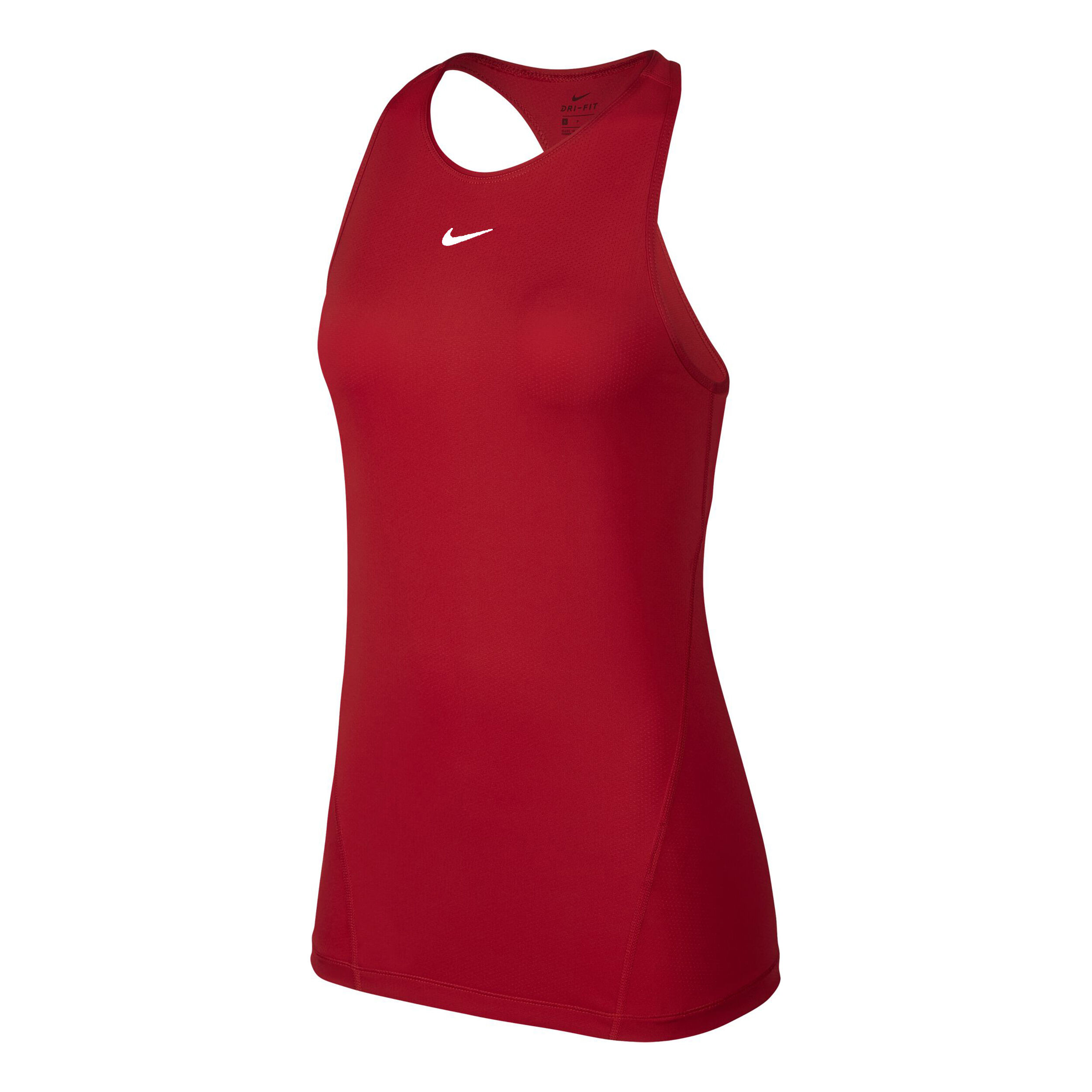 Womens red nike tank top store