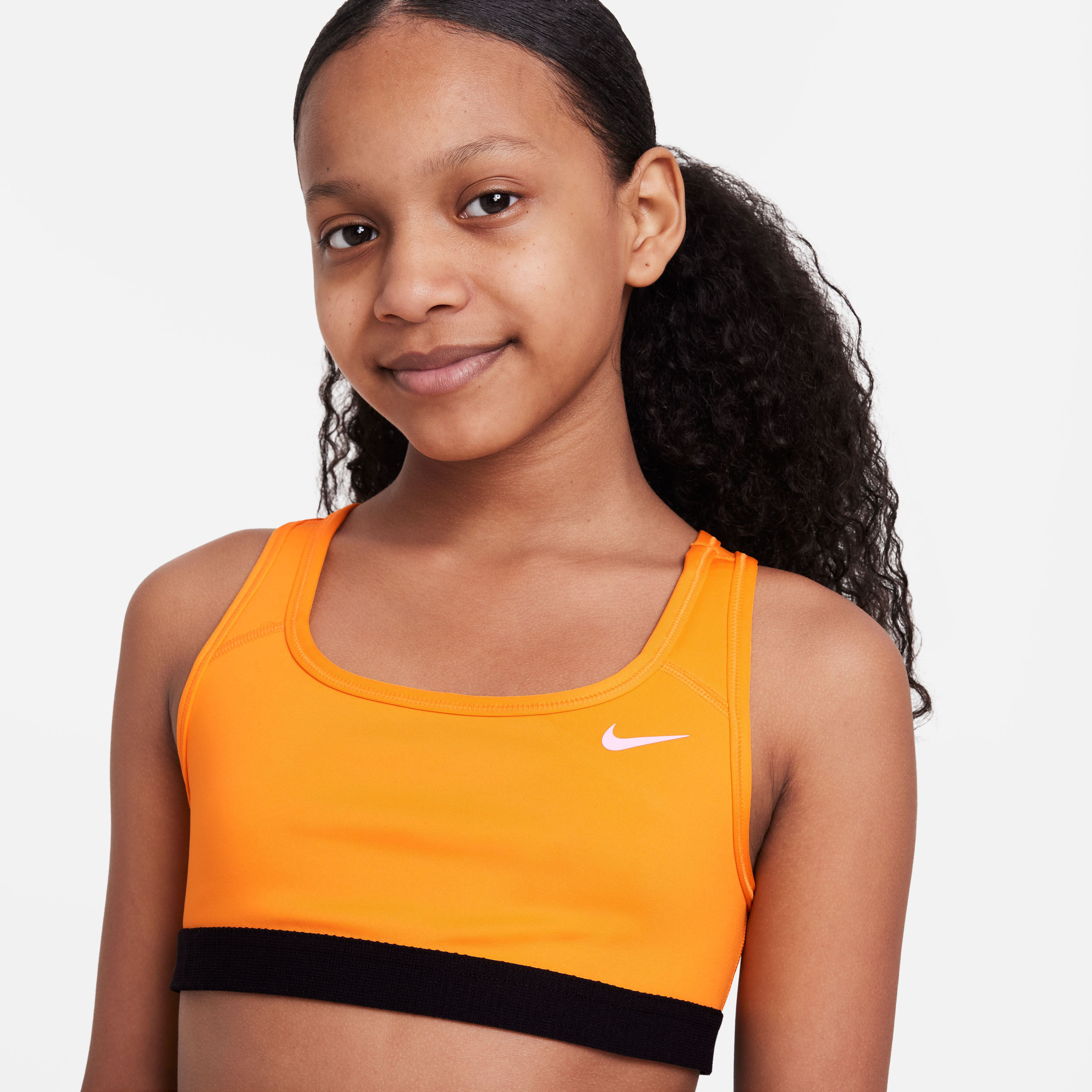 Orange nike bra hotsell