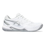 ASICS Tennis shoes ASICS Gel-Dedicate 8 CLY Clay Court Shoe Women-White,Silver