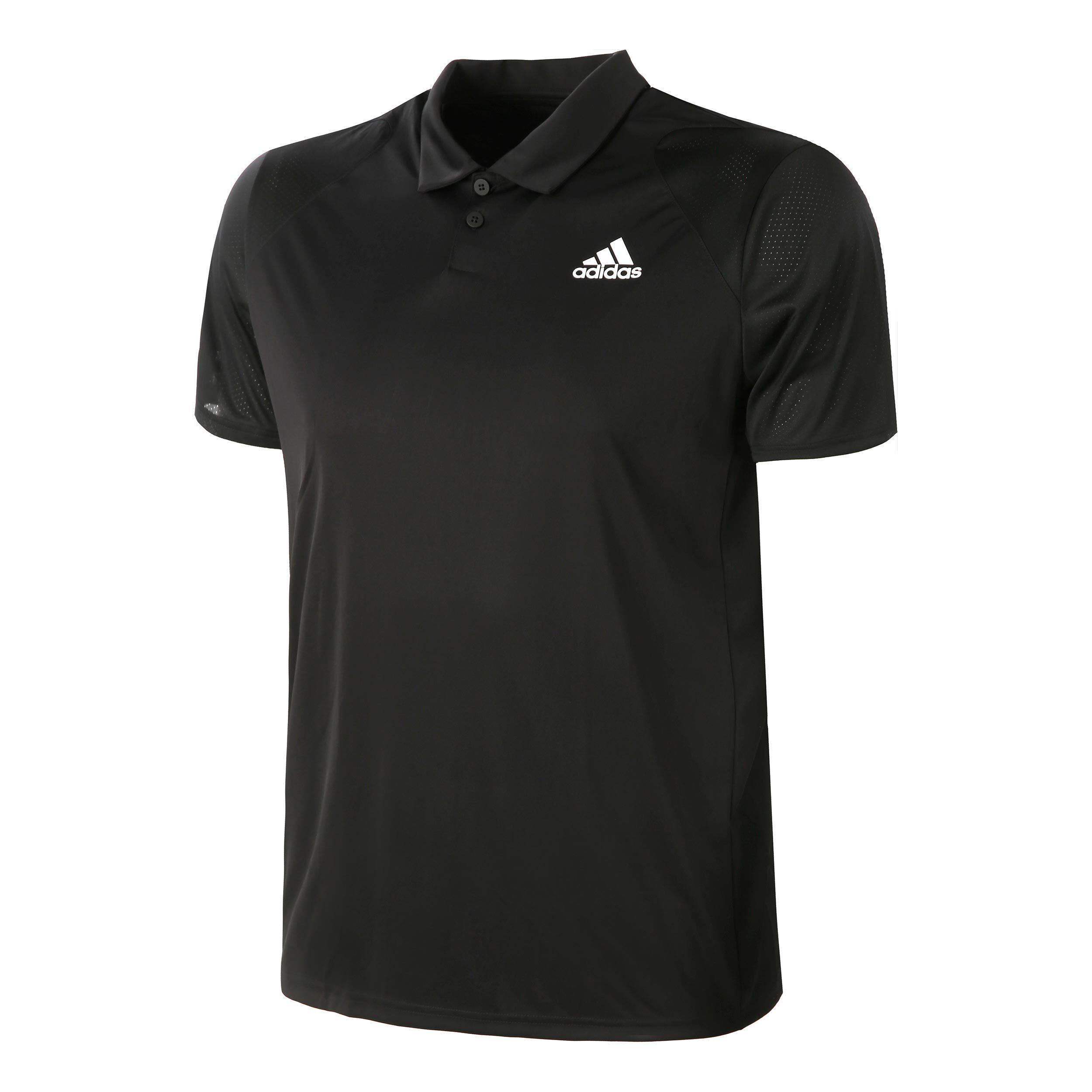 Club 3 Stripes Polo Men Black White